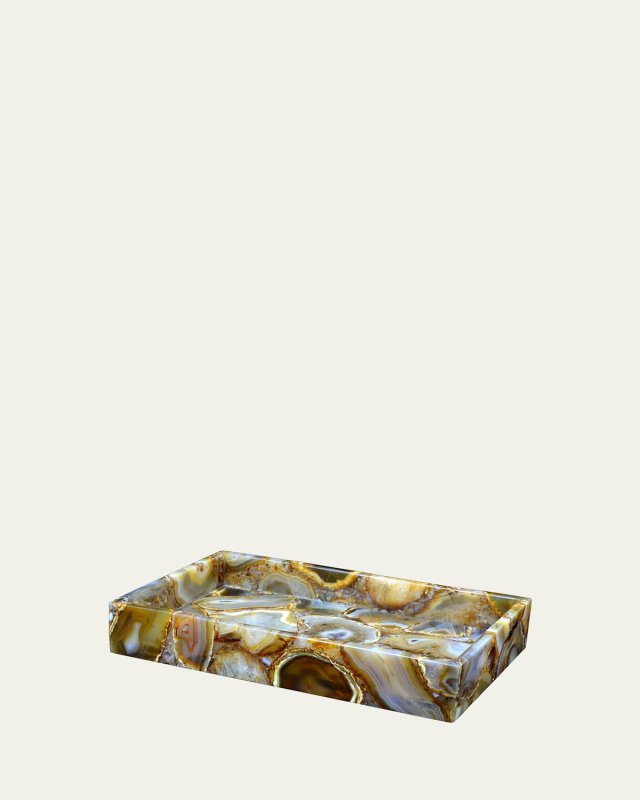 Taj Agate Vanity Tray